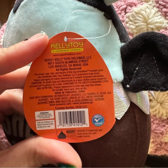 Patricio Hershey Vampire Squishmallow NWT Squishmallows - Picture 5 of 6